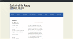 Desktop Screenshot of olrchurch.org